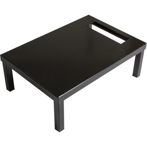All-Welded Concorde Free Standing Locker Base, 1 Banks, 6" H x 12" W x 18" D, Black, Steel GTA Hardware Inc