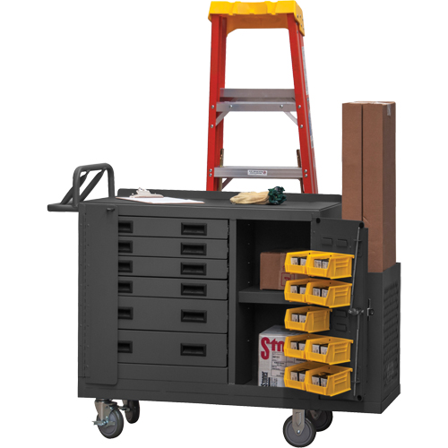 Heavy Duty Mobile Work Stations, Steel Surface GTA Hardware Inc