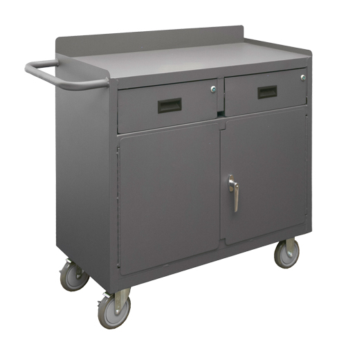 Mobile Workbench Cabinet, Steel Surface GTA Hardware Inc