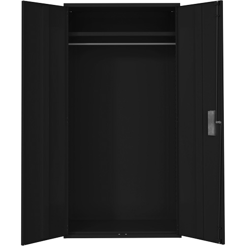 Armoire garde-robe, Acier, 36" la x 18" p x 72" h, Noir GTA Hardware Inc