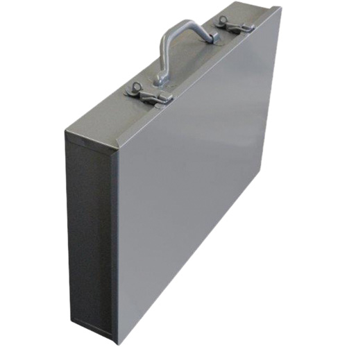 Boîtes en acier &agrave; compartiments &agrave; fond courb&eacute;, 17,875" la x 12" p x 3" h, 13 compartiments GTA Hardware Inc