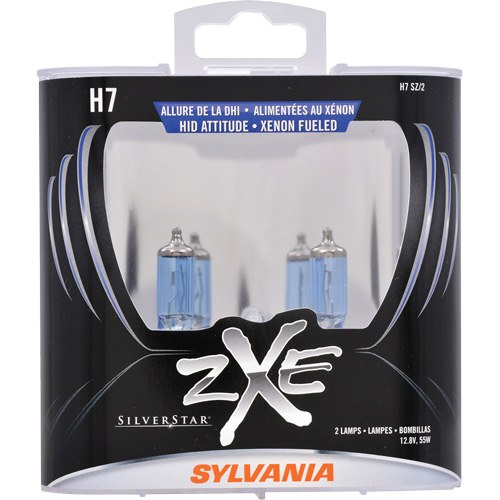 H7 SilverStar&reg; zXe Headlight Bulb, Halogen/HID, 56 W, White GTA Hardware Inc