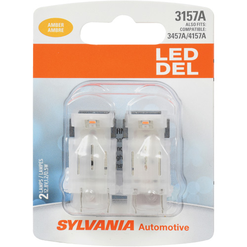 Mini-ampoule automobile 3157A, DEL, 0,5 W/12,8 W, Ambr&eacute;e GTA Hardware Inc