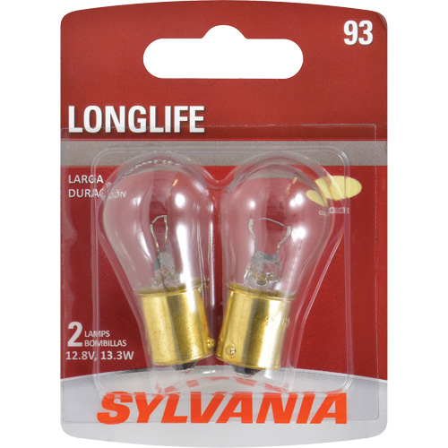 Mini ampoule automobile longue dur&eacute;e mod&egrave;le 93, Incandescente, 13,3 W GTA Hardware Inc