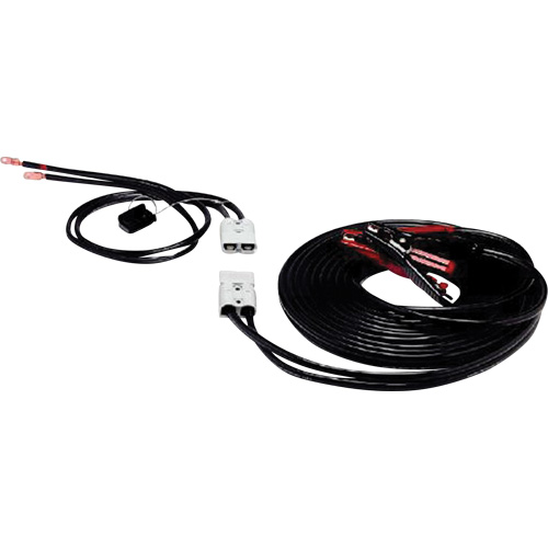 Pinces robustes enti&egrave;rement isol&eacute;es avec adaptateurs de borne lat&eacute;rale, 4 AWG, 500 A, C&acirc;ble 30' GTA Hardware Inc