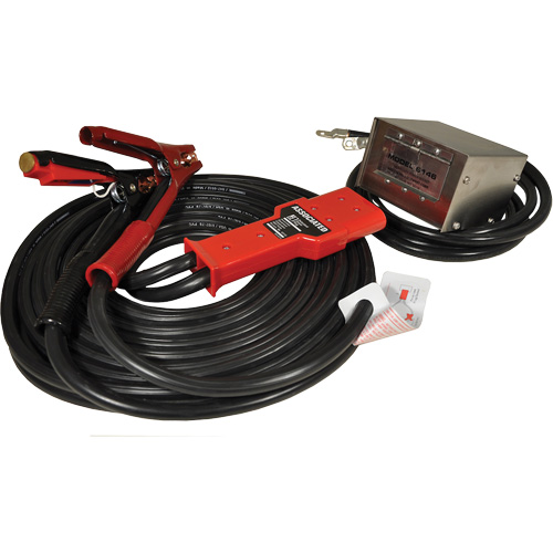 Heavy-Duty Tangle-Free Plug-In Booster Cable, 1 AWG, 800 A, 25' Cable GTA Hardware Inc