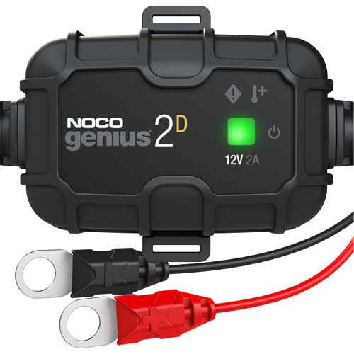 Genius&reg; 2D 2-Amp Direct-Mount Battery Charger GTA Hardware Inc