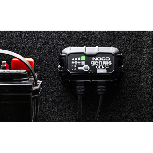 Genius&reg; Gen5X1 1-Bank, 5-Amp On-Board Battery Charger GTA Hardware Inc