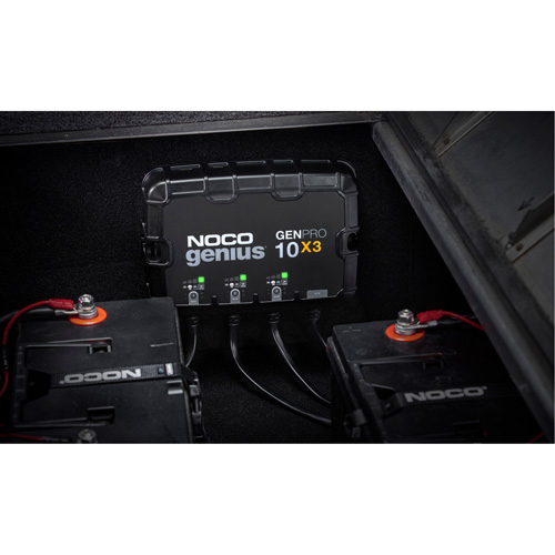 Genius&reg; GenPro10X3 3-Bank, 30-Amp On-Board Battery Charger GTA Hardware Inc