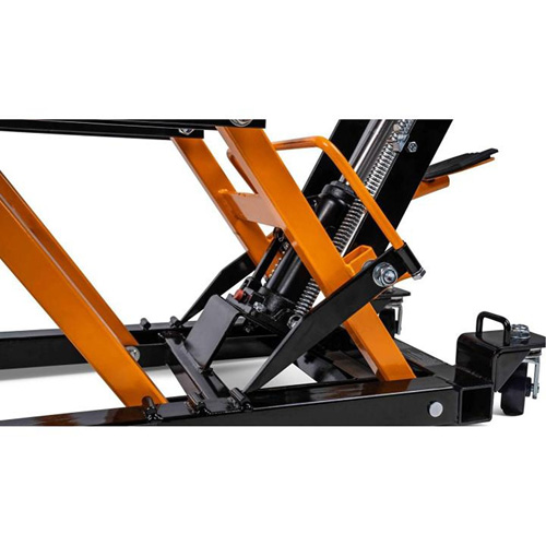 Cric pour VTT et motos, 0,75 tonnes Capacit&eacute;, 4-2/3" Abaiss&eacute;e, 14-1/2" &eacute;lev&eacute;e, Hydraulique &agrave; main GTA Hardware Inc