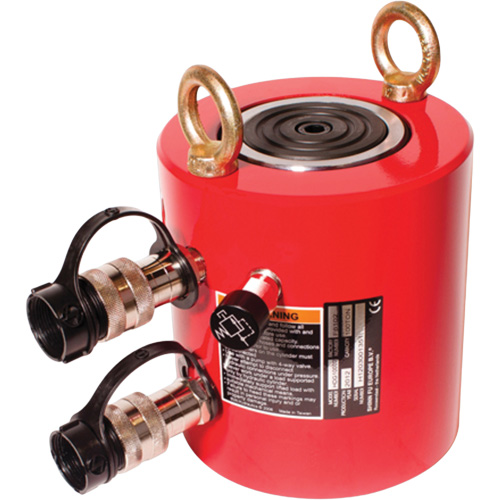 High Tonnage Hydraulic Cylinder, 1.97" Stroke, 100 Ton(s) Capacity, 10000 PSI GTA Hardware Inc