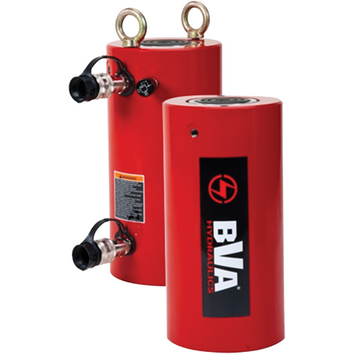 High Tonnage Double Acting Hydraulic Cylinder, 9.84" Stroke, 100 Ton(s) Capacity, 10000 PSI GTA Hardware Inc