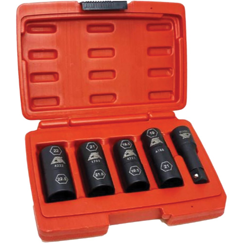 Ensemble de douilles r&eacute;versibles, 5 Morceaux, Prise de 1/2" GTA Hardware Inc