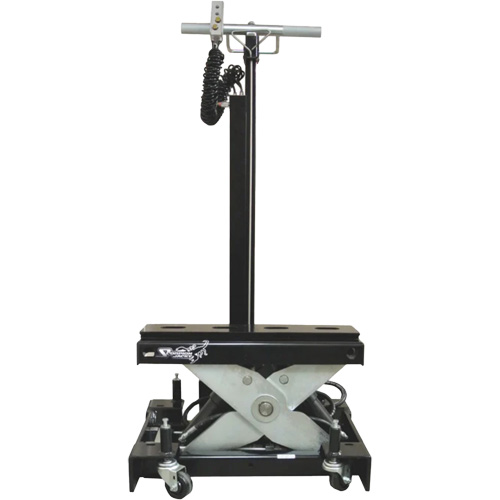 Cric de service de plancher, 12 tonne(s) Capacit&eacute;, 7-1/2" Abaiss&eacute;e, 15-3/4" &eacute;lev&eacute;e, Air comprim&eacute;/hydraulique GTA Hardware Inc