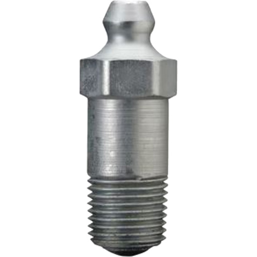 Straight Lubrication Fitting, 1/8" PTF SPL Short Thread GTA Hardware Inc
