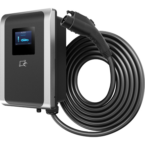 PulseQ AC Max Commercial EV Charger, 80 A, Level 2 AC, Type 1 (SAE J1772) Connector GTA Hardware Inc