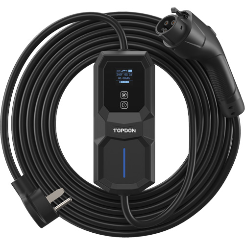 PulseQ AC Portable NEMA 6-50 Plug, 32 A, Level 2 AC, Type 1 (SAE J1772) Connector GTA Hardware Inc