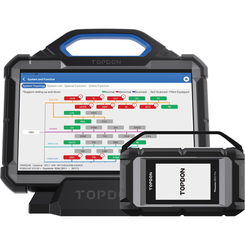 Outil de diagnostic de niveau OE Phoenix Max Basic de 13,3", station daccueil et programmation infonuagique GTA Hardware Inc