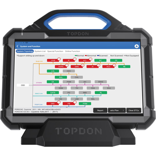 Outil de diagnostic de niveau OE Phoenix Max Basic de 13,3", station daccueil et programmation infonuagique GTA Hardware Inc