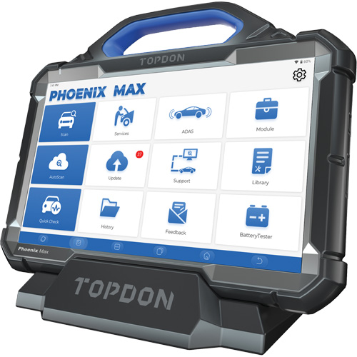 Outil de diagnostic Phoenix Max de niveau &eacute;quipement original de 13,3" avec station daccueil et oscilloscope &agrave; 4 voies GTA Hardware Inc