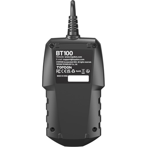 Testeur de batterie 12?V et de syst&egrave;mes BT100 GTA Hardware Inc