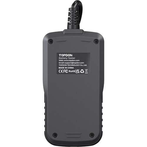 Testeur de batterie, de charge et de d&eacute;marrage BT50 avec imprimante GTA Hardware Inc