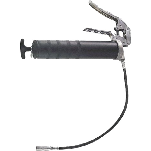 Heavy-Duty Pistol Grip Grease Gun with Flex Hose Extension, 14 oz Capacity GTA Hardware Inc