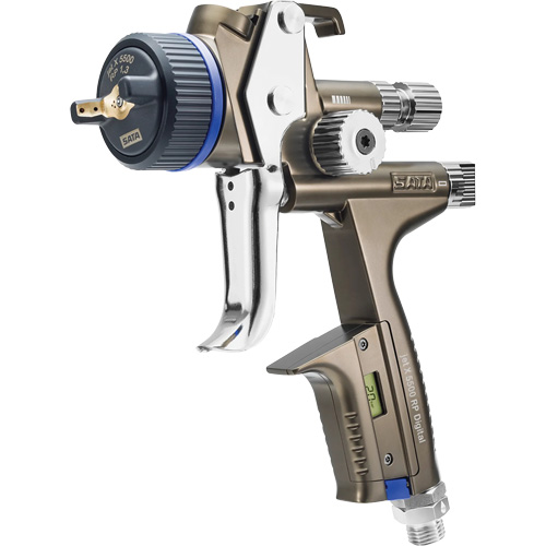 X5500 RP 1.3 O RPS D DIGI psi Premium Paint Spray Gun for Automotive Refinishing, 1/4" NPT Air Inlet, 10.24 CFM, 0.6 L/0.9 L Capacity, 0.17 PSI GTA Hardware Inc