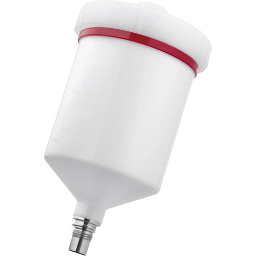 Reusable Plastic Cup 0.6 l with QCC & without Fine Thread GTA Hardware Inc