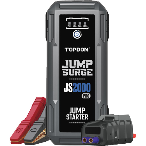 JumpSurge2000Pro 2500 Peak Amp Battery Jump Starter, Power Bank & Flashlight GTA Hardware Inc