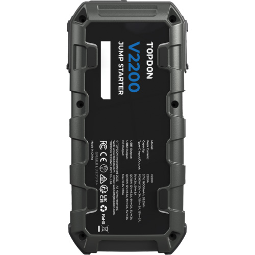 V2200 Jump Starter, Power Bank & Flashlight GTA Hardware Inc