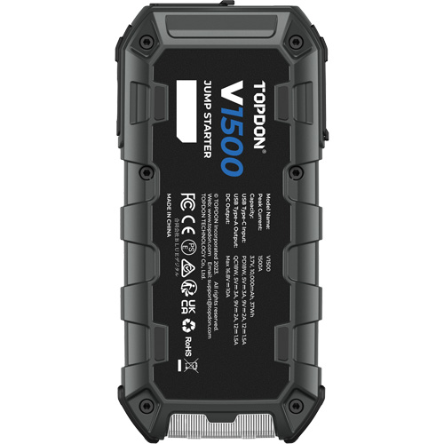 V1500 Jump Starter, Booster, Power Bank & Flashlight GTA Hardware Inc