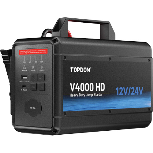 Survolteur V4000 HD 12 V/24 V 4000 A GTA Hardware Inc