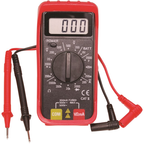 Digital Mini Multimeter with Holster GTA Hardware Inc