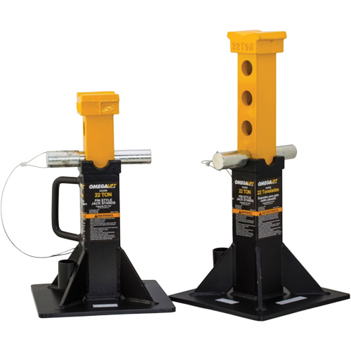 Chandelle robuste, Tige verrouillable, Capacit&eacute; de 22 tonnes, 12-1/4" - 19-7/8" h GTA Hardware Inc