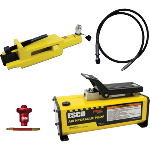 Giant Tire/Earthmover Bead Breaker Kit with 1/2 Gallon Hydraulic Pump GTA Hardware Inc