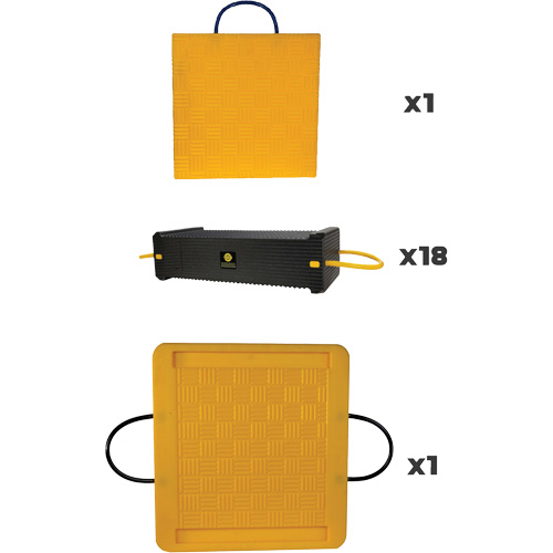 Ensemble de syst&egrave;me de sout&egrave;nement en composite CribLok 20 mcx GTA Hardware Inc