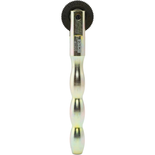 Outil robuste de roulage pour r&eacute;paration de pneus avec roulette &agrave; patch en acier GTA Hardware Inc