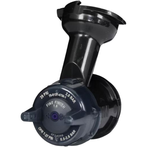 Performance Gravity Fine Finish Atomizing Head - Purple GTA Hardware Inc