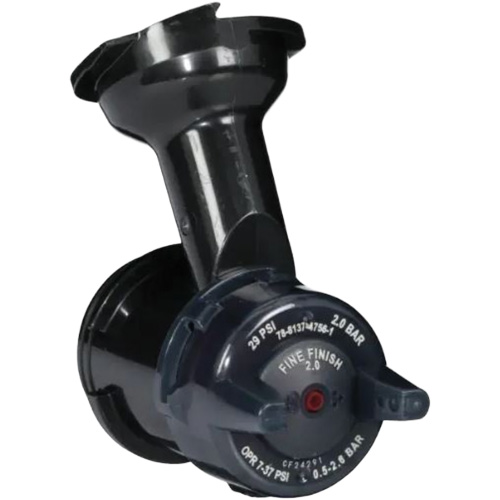 Performance Gravity Fine Finish Atomizing Head - Red GTA Hardware Inc