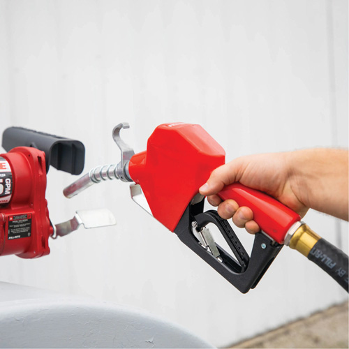Pistolet de distribution automatique rouge pour essence GTA Hardware Inc