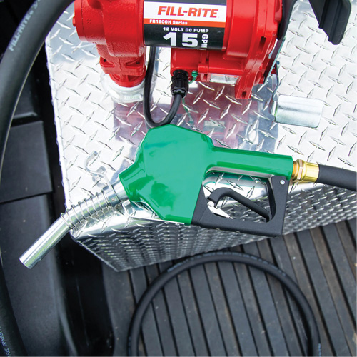 Green Automatic Gasoline Spout Nozzle GTA Hardware Inc