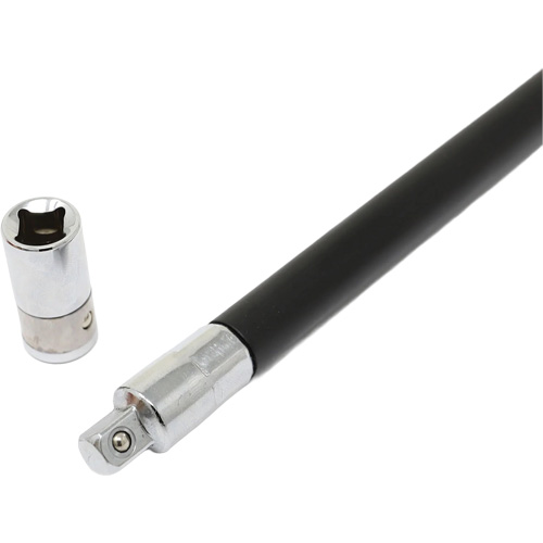 Extra Long Flex Driver with 1/4" Sq. x 1/4" Hex Adapter GTA Hardware Inc