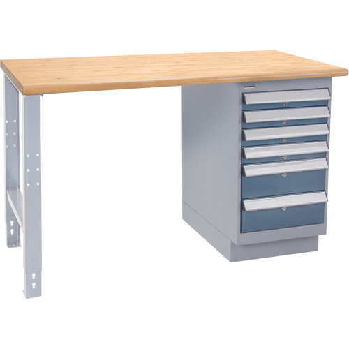Industrial-Duty Workbench, 1000 lbs Cap., 60" W x 36" D, 34" H GTA Hardware Inc