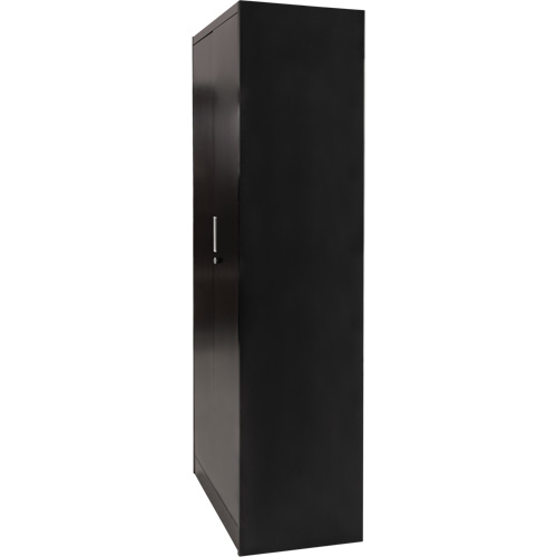 Combination Storage Cabinet, 36" W x 18" D x 72" H, Black GTA Hardware Inc