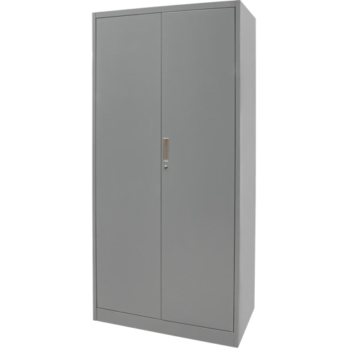 Hi-Boy Storage Cabinet, Steel, 4 Shelves, 72" H x 36" W x 18" D, Grey GTA Hardware Inc