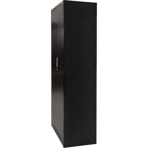 Armoire de rangement Hi-Boy, Acier, 4 Tablettes, 72" h x 36" la x 18" P, Noir GTA Hardware Inc