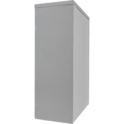 Armoire de rangement &agrave; hauteur de comptoir, Acier, 2 Tablettes, 42" h x 36" la x 24" P, Gris GTA Hardware Inc