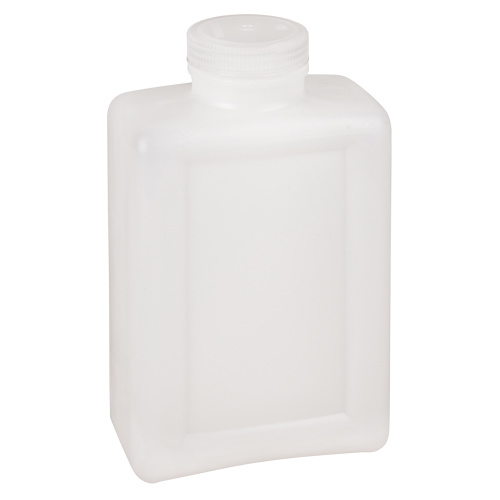 Easy-Grip Space-Saver Bottles, Rectangular, 64 oz., Plastic GTA Hardware Inc