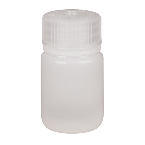 Wide-Mouth Bottles, Round, 1 oz., Plastic GTA Hardware Inc